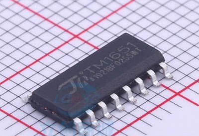 全新原装TM1651 TM1652贴片SOP-16 TM1640 SOP28 LED驱动 IC芯片