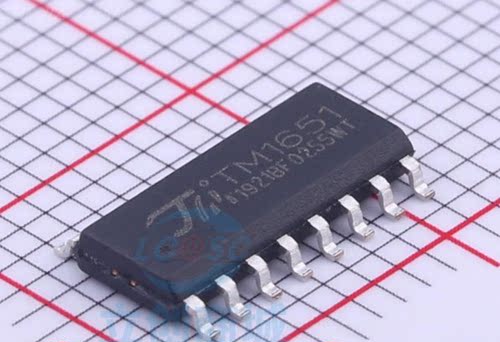 全新原装TM1651 TM1652贴片SOP-16 TM1640 SOP28 LED驱动 IC芯片