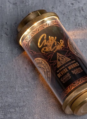 38kt联名Devise Works户外露营长续航黄铜新款柔光呼吸露营徒步灯