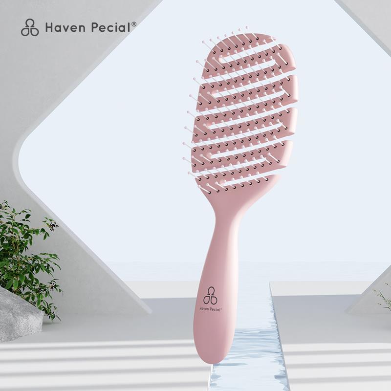 Haven Pecial顺发梳减少掉发防打结蓬松防静电弧形梳头通用梳子