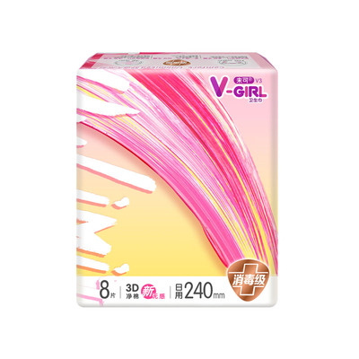 未可卫生巾绵柔亲肤常规通用