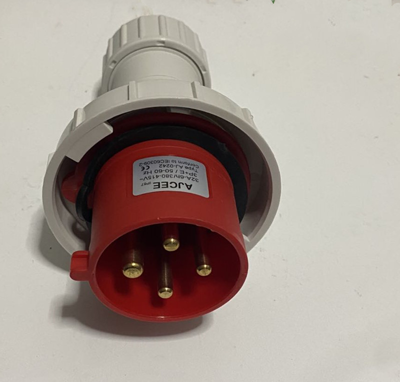 AJ-0242工业插头插座16A32