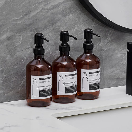 乐安特手动按压皂液器壁挂式