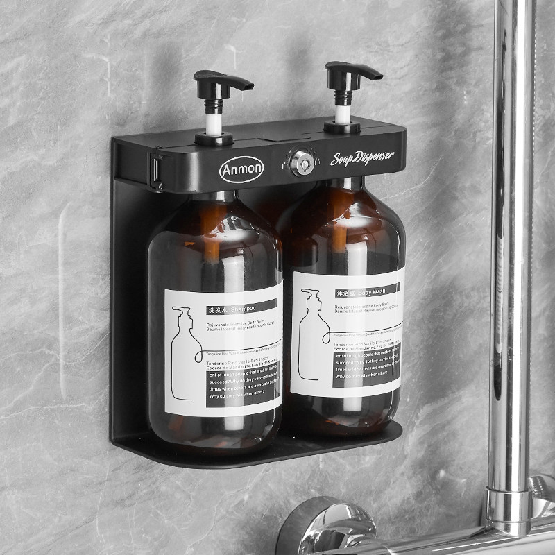 酒店皂液器壁挂式洗手液按压瓶卫生间洗浴分装浴室洗发水护发素瓶,家装主材,皂液器,淘宝优惠券,粉丝福利购,淘宝优惠卷