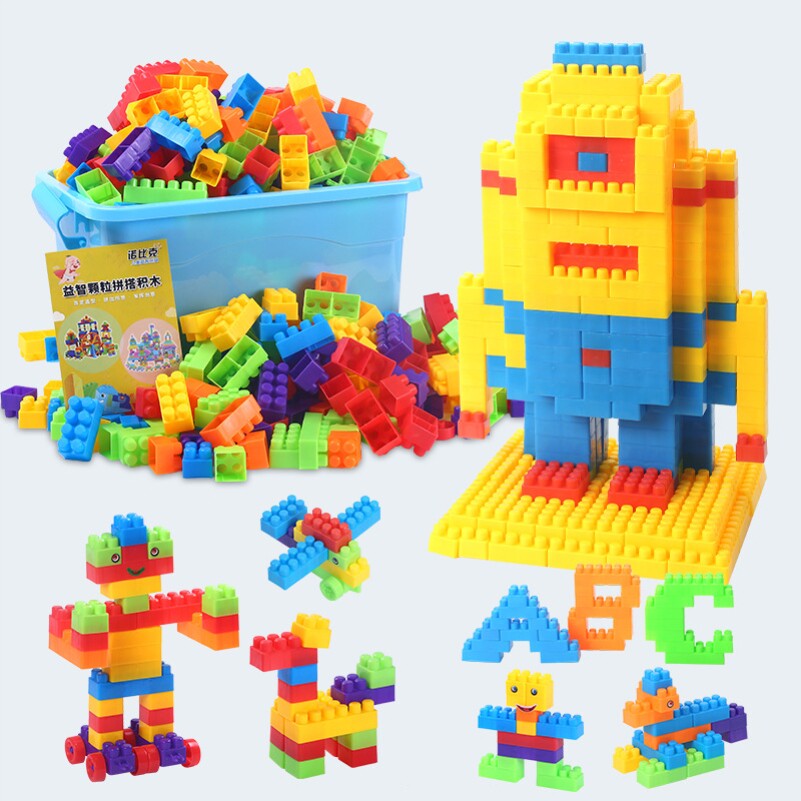 大颗粒积木玩具婴幼儿宝宝启蒙早教益智创意拼接拼插DIY塑料玩具