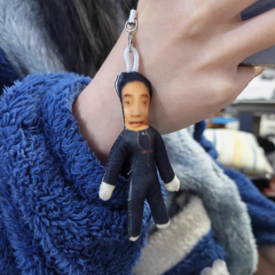 小红书同款撒贝宁乳鼠迷你周边抽象老鼠干带骨架铁丝随意活动玩偶