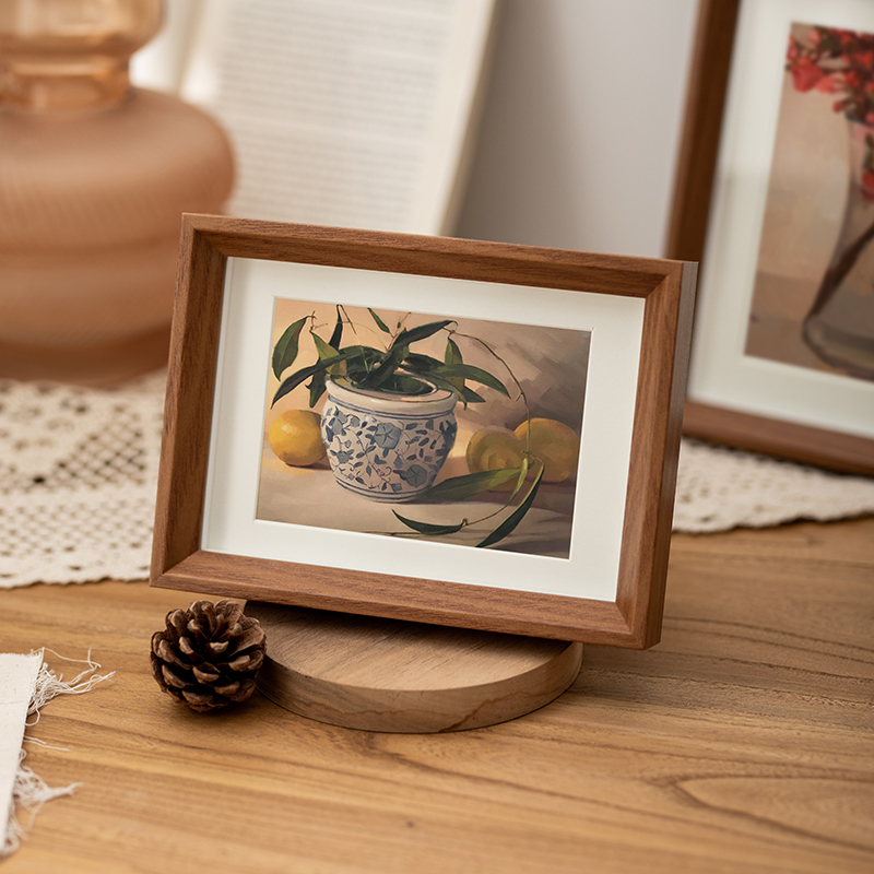 实木质洗照片相框画框书法装饰框