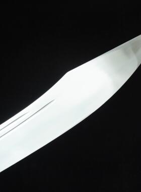 手工艺品刀剑手工锻打牛尾刀影视武术工艺品防身冷兵器戚家刀未开