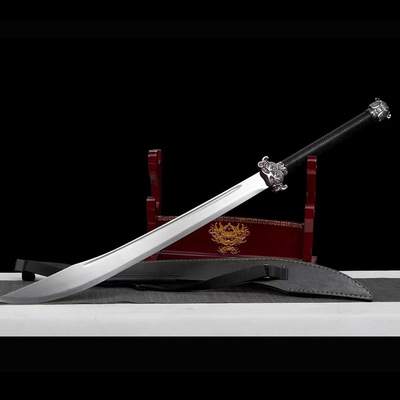 龙泉市刀剑武术练习刀牛尾刀绣春刀手工锻打清腰刀冷兵器未开刃