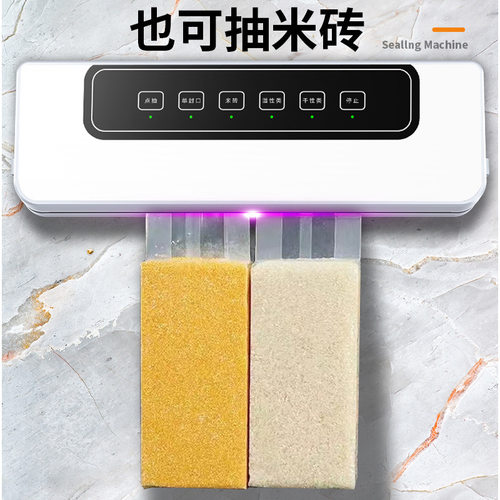 跨境全自动封真空封口机小型商用家用食品包装机塑封压缩干