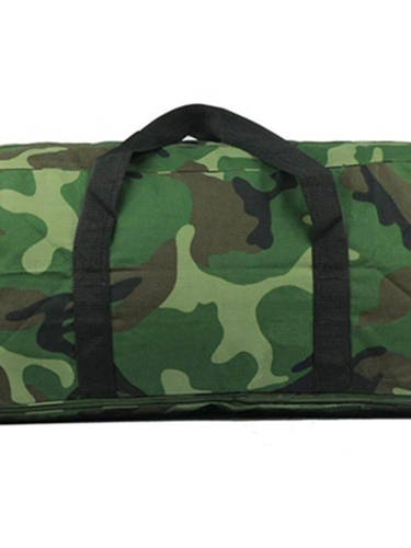 Старомодный вместительный и большой зеленый портативный шоппер, упаковка, сумка для хранения, сумка для путешествий