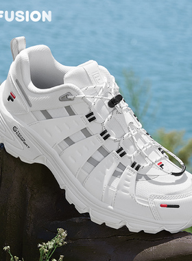 Como X 丨章昊同款 FILA FUSION斐乐潮牌女鞋老爹鞋男运动休闲鞋