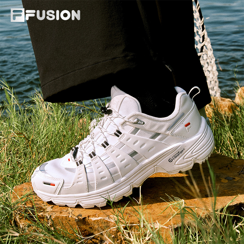 赵露思同款Como X湖系户外鞋FILA FUSION斐乐越野跑鞋女运动鞋男