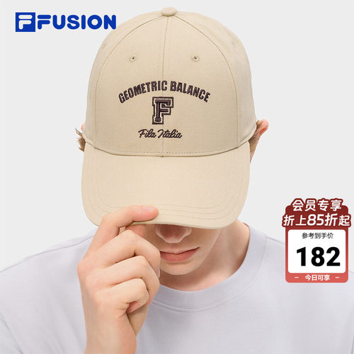 FILAFUSION斐乐潮牌棒球帽