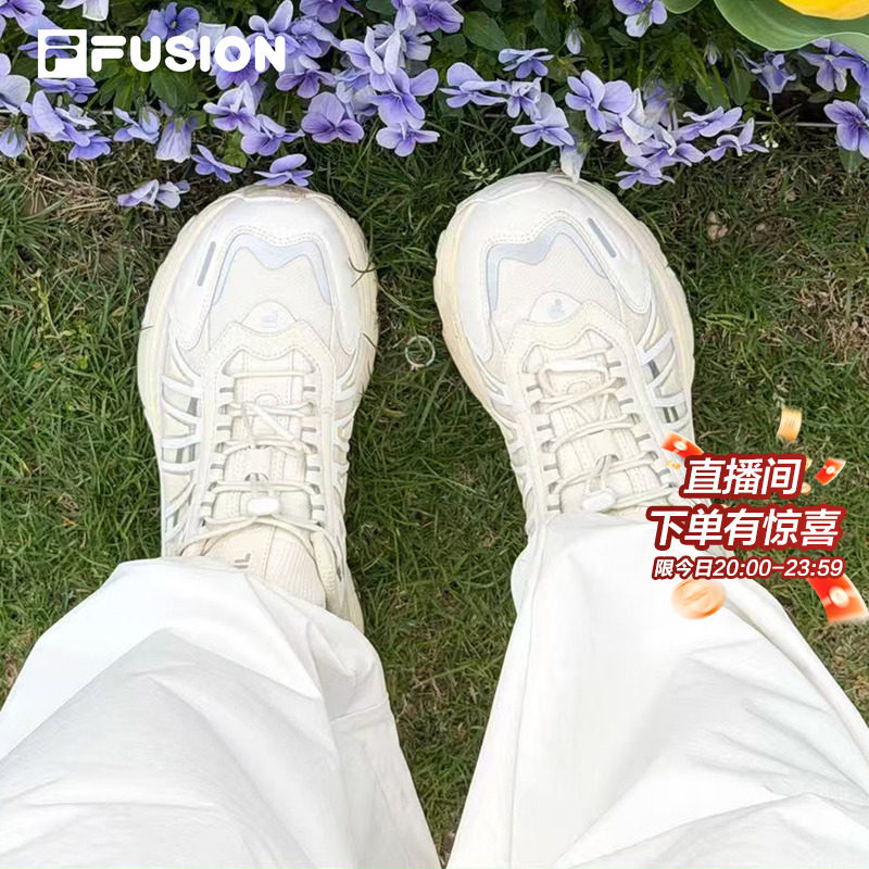 Como Y丨FILA FUSION斐乐女鞋老爹鞋户外休闲鞋V底