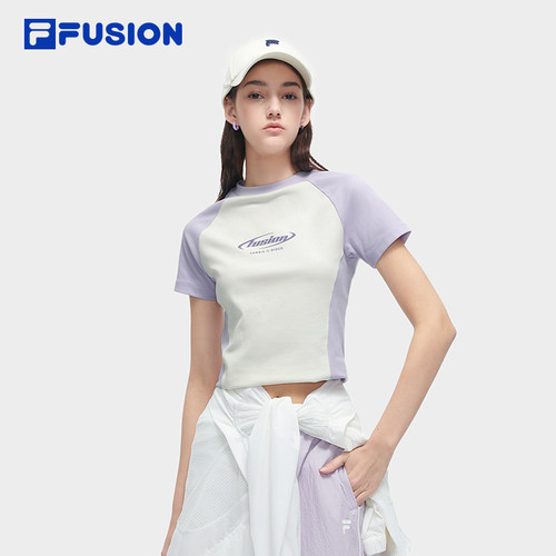 FILAFUSION斐乐女子短袖T