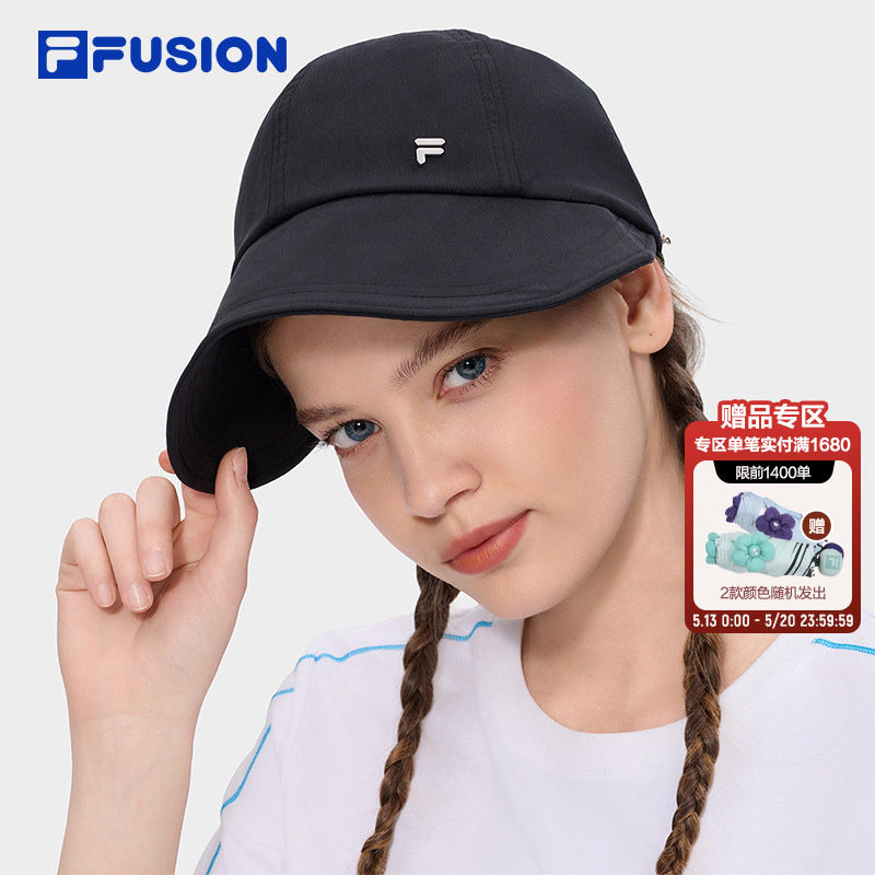 FILA FUSION斐乐潮牌女帽2026夏季新款帽子凉感运动帽