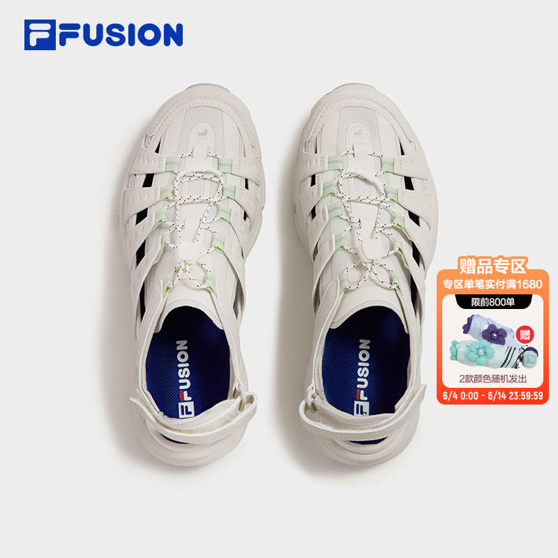 田曦薇同款Como X丨FILA FUSION斐乐凉鞋女子户外鞋26夏季运动鞋