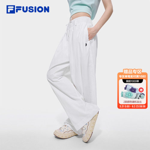 FILAFUSION斐乐潮牌梭织长裤