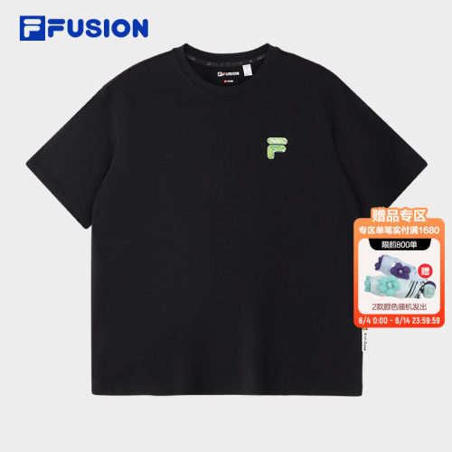 FILAFUSION斐乐情侣短袖T