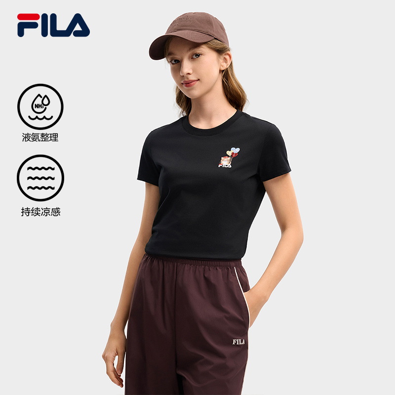 FILA斐乐女子休闲运动T恤
