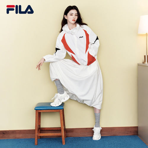 FILA斐乐女士休闲梭织裙
