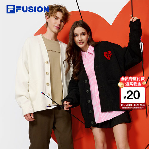 FILAFUSION斐乐潮牌编织衫