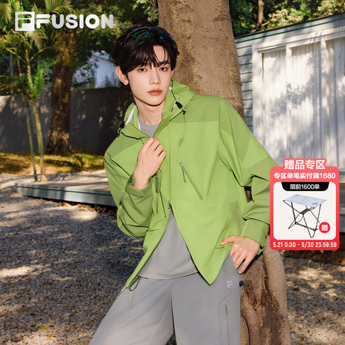 FILAFUSION斐乐潮牌梭织外套