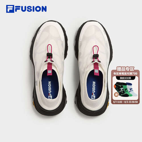 FILAFUSION休闲鞋女户外穆勒鞋