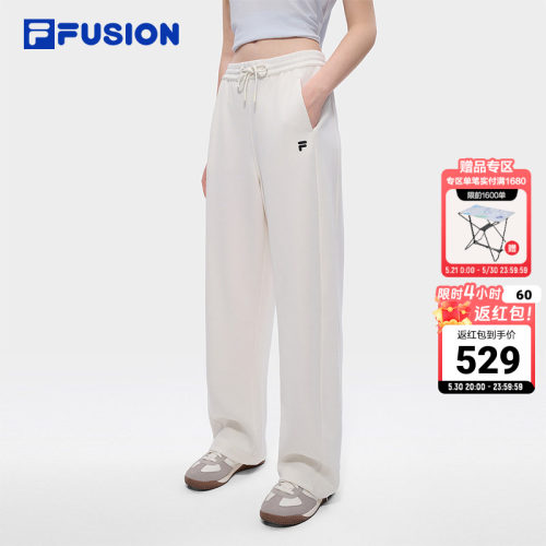FILAFUSION斐乐潮牌针织长裤
