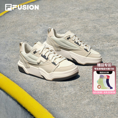 FILAFUSION板鞋女鞋小白鞋