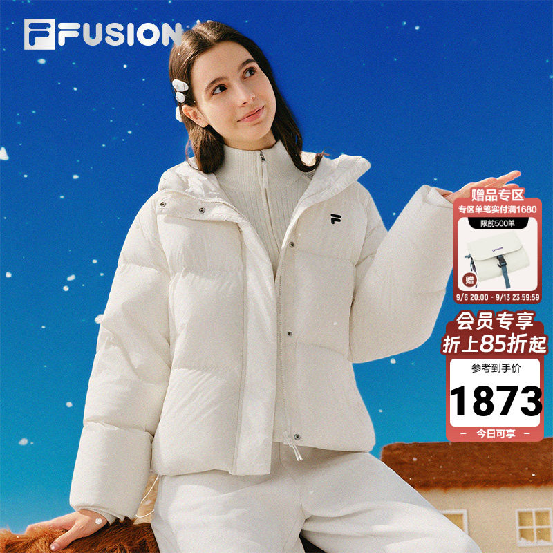 FILAFUSION鹅绒羽绒服女外套