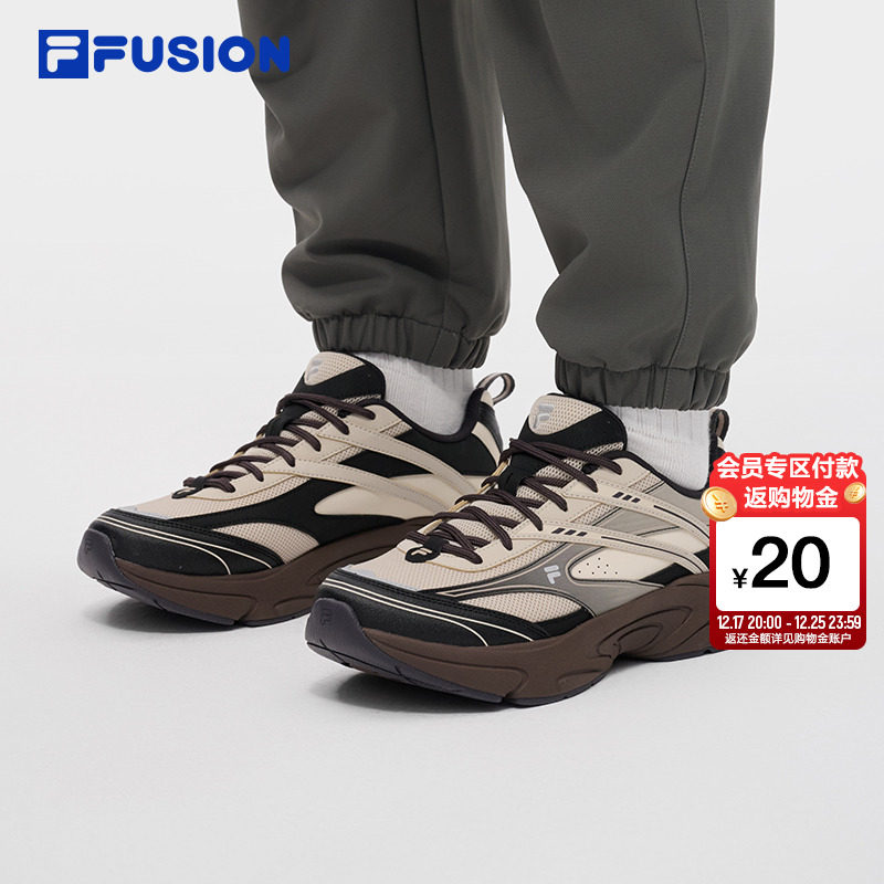 FILA FUSION斐乐潮牌女鞋休闲运动鞋2025秋季新款复古
