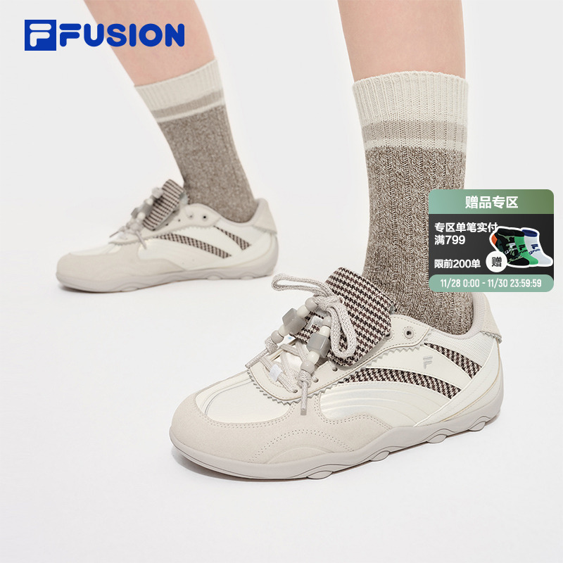 FILAFUSION斐乐潮牌薄底德训鞋