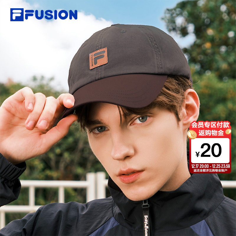 FILA FUSION斐乐潮牌情侣款棒球帽2026春季新款时尚鸭