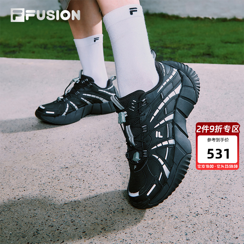 FILAFUSION斐乐潮牌情侣脊骨鞋