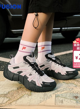 脊骨鞋2丨FILA FUSION斐乐女鞋休闲鞋厚底老爹鞋运动鞋登山鞋男鞋