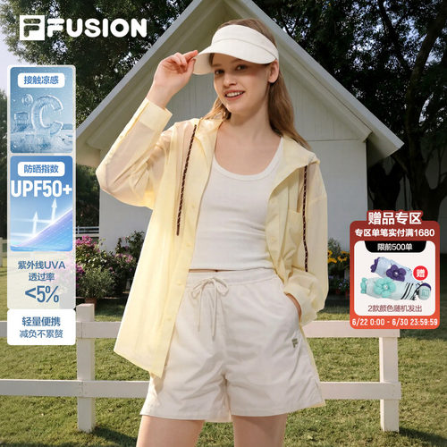 FILAFUSION斐乐女子梭织上衣