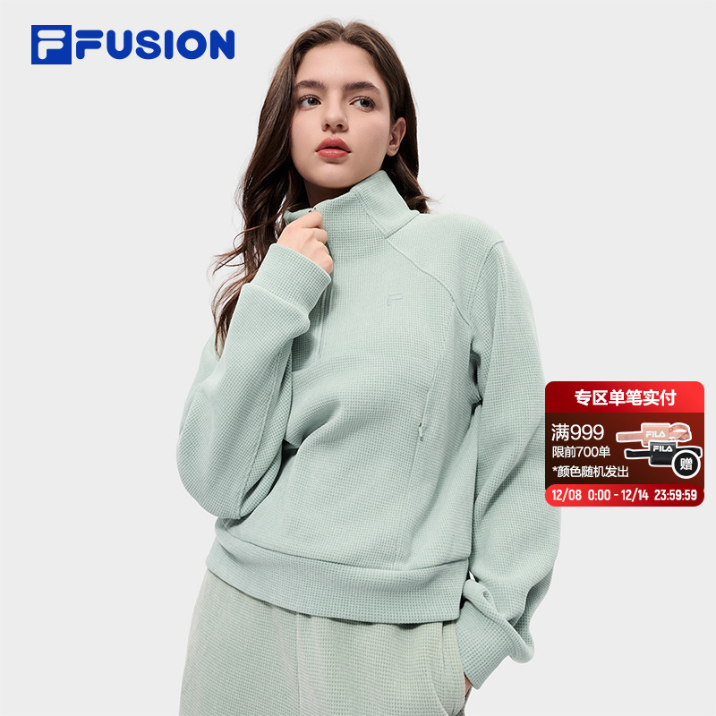 FILAFUSION斐乐女士套头卫衣