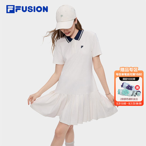 FILAFUSION斐乐女士针织连衣裙