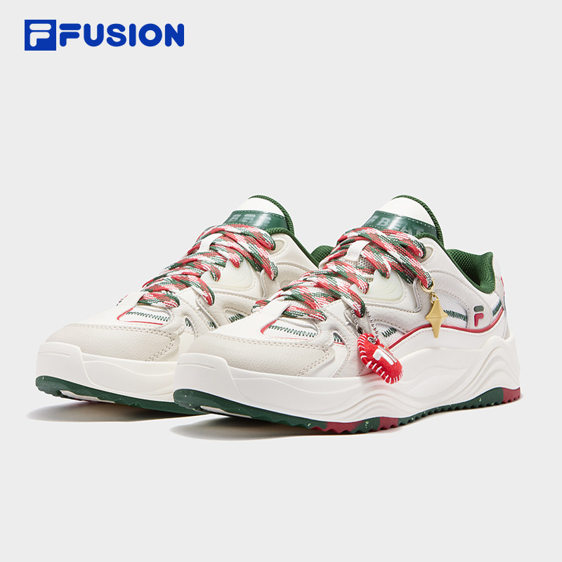 圣诞旋律鞋丨FILA FUSION斐乐潮牌男鞋面包板鞋厚底休闲鞋运动鞋,运动鞋new,板鞋,淘宝优惠券,粉丝福利购,淘宝优惠卷