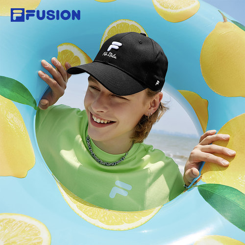 FILAFUSION斐乐潮牌情侣棒球帽