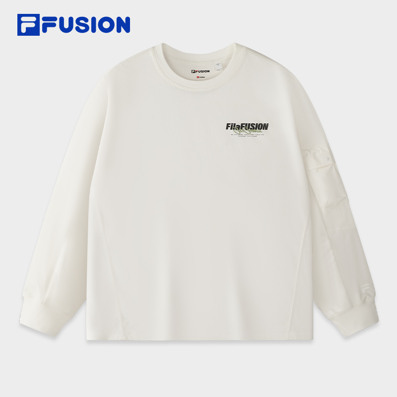 FILAFUSION斐乐男针织长袖上衣