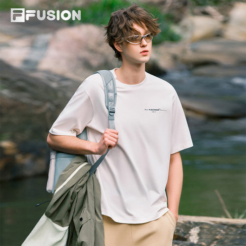 FILAFUSION斐乐针织短袖衫