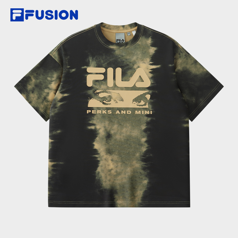FILAFUSION斐乐中性针织短袖衫