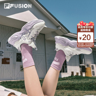厚底老爹鞋 泡泡鞋 运动鞋 复古休闲鞋 子 FILA 鞋 FUSION斐乐潮牌女鞋
