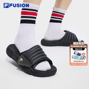 FILA FUSION斐乐潮牌男鞋拖鞋2026夏季新款运动凉鞋鞋子休闲凉拖