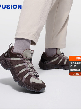 Como X EXTREME RED丨FILA FUSION斐乐潮牌男子跑步鞋女子徒步鞋