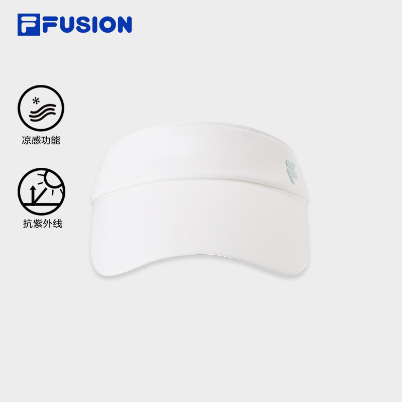 FILA FUSION斐乐潮牌女帽空顶帽2025夏季新款遮阳帽运