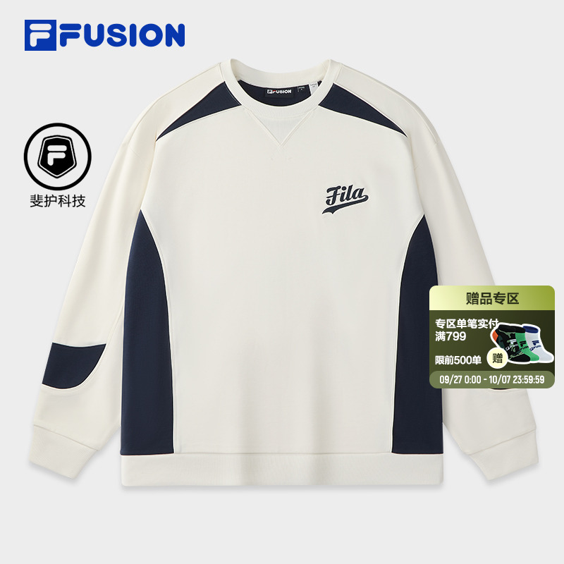 FILAFUSION斐乐男士针织套头衫